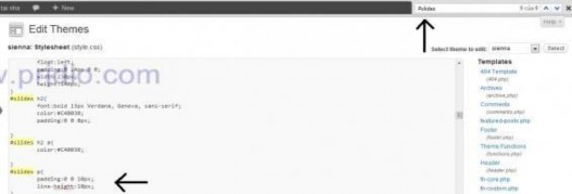 Bước 12 chọn update để thiết đặt được lưu v o file style css Bước 13 Kiểm 23
