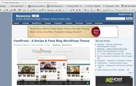 Thường những theme trên là những theme Premium nhưng được chia sẻ miễn phí lên 7