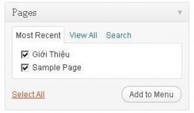 Categories menu WordPress Đ y l dạng menu trỏ đến các categories thể loại trong site 10