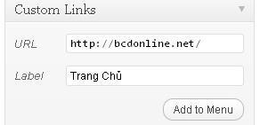 Pages menu WordPress Dạng menu này sẽ trỏ đến các pages bạn chọn trong WordPress Nó 9
