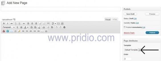 Đ y l Menu c c page sẵn có của tôi Tôi sẽ tạo 1 page với tiêu đề là Test nội 7