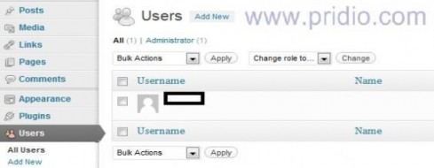 Sau khi chọn add new bạn sẽ được chuyển sang mục nhập các thông tin của user 7