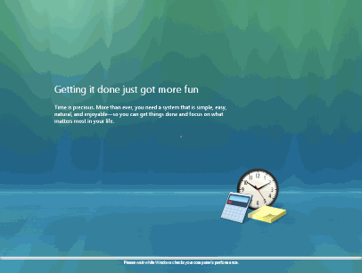 Cuối cùng màn hình đầu tiên đã xuất hiện Lưu ý Nếu máy tính đã được 11