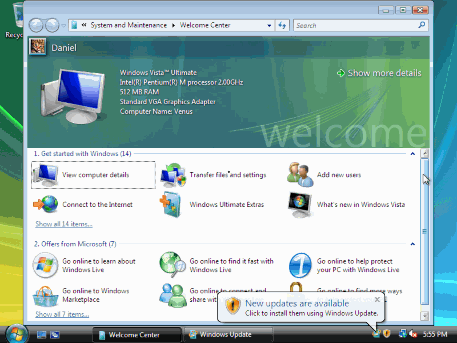 Lưu ý Nếu máy tính đã được kết nối Internet trước đó nó sẽ tự động 15