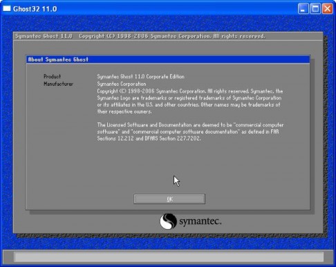 Mềm Norton Ghost Sau đó giao diện chính của chương trình sẽ suất hiện như sau 16
