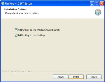Nhấn Install để bắt đầu cài đặt Sau khi cài đặt xong sẽ xuất hiện một 9