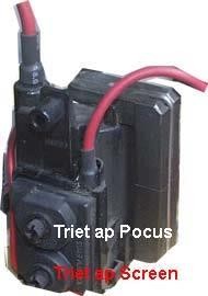 Triết áp Pocus chỉnh điện áp cung cấp cho lưới G3 Triết áp Screen chỉnh điện 13