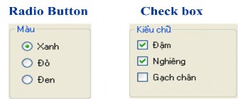 Click xảy ra khi người sử dụng nhắp chuột trên điều khiển Hình 4 3 dưới 2