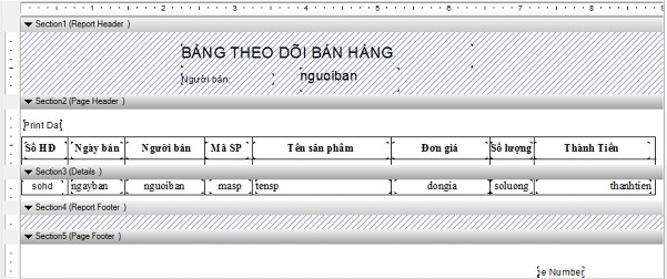 Dùng Text Object để đặt các label lên báo biểu Line Object để vẽ các đường 6