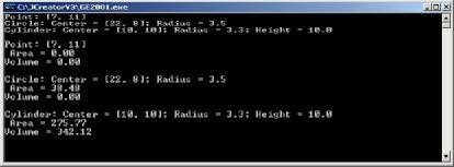 Hình 3 1 Kiểm tra tính kế thừa của các đối tượng hình học Circle Bài tập 2 1