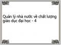 Các Nghiên Cứu Về Công Cụ, Phương Pháp Đảm Bảo Chất Lượng Giáo Dục Đại Học