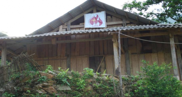 Một ngôi nhà tín đồ được sử dụng làm nơi sinh hoạt tôn giáo Ảnh tác giả 7