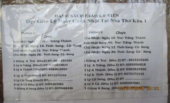 207 Một buổi sinh hoạt đạo tại nhà nguyện thôn Lồ Lao Chải Sa Pa Ảnh chụp 4