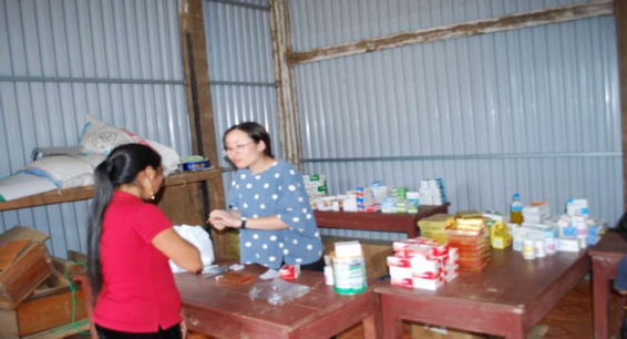Một hoạt động từ thiện của Công giáo khám bệnh cấp thuốc cho đồng bào 3