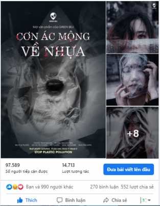 Hình 2 14 Bài viết Cơn ác mộng về nhựa Nguồn Trang Fanpage Green Beli Believe in a 5