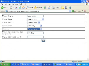 Hình 8 4 7 Soạn thảo một movie từ chỉ số và xóa form tên submit Như Hình 8 5 2