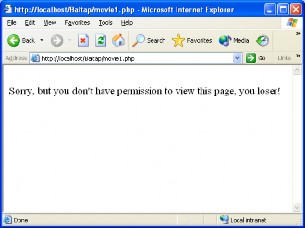 2 6 1 3 Hình 2 6 1 2 Nếu bây giờ ta nhập user name là Joe và password là 12345 thì 2