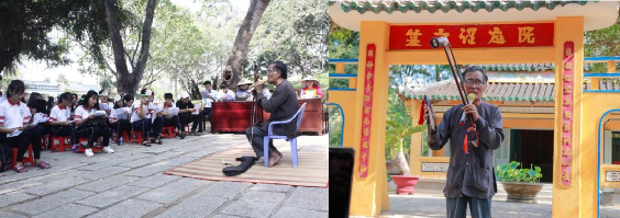 Ảnh 11 Học sinh trường THPT Phan Liêm Ba Tri học Nói thơ Vân Tiên do Cố Nghệ 11