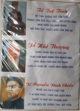 Ảnh 13 Di ảnh Nguyễn Đình Chiểu – Ông Tổ của nghề bốc thuốc Nam thờ tại 12