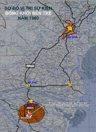 B Nhóm ảnh về Di tích quốc gia đặc biệt Đồng Khởi Bến Tre Ảnh 16 Di ảnh 15