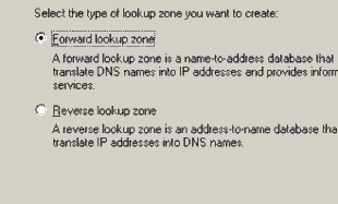 Sẽ xuất cửa sổ như trên Forward lookup zone là loại zone quản lý việc chuyển 1