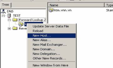Xuất hiện cửa sổ cho phép ta khai báo host mới Bạn điền tên của host mà muốn 6