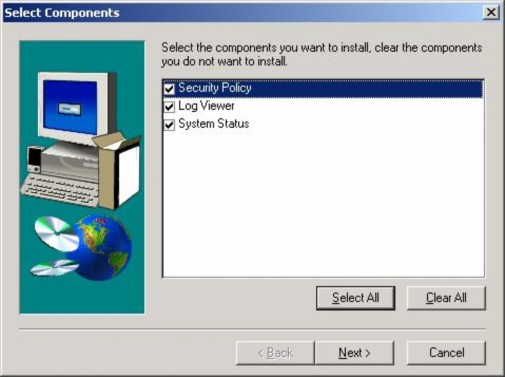 Chọn Next để bắt đầu quá trình cài đặt Sau khi cài xong GUI Client màn hình sẽ 5