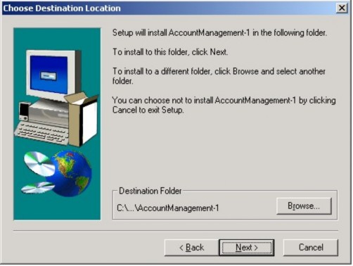 Chọn Next rồi chọn Folder trong cửa sổ Select Program Folder Chọn Next để bắt 7