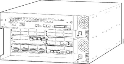 Hình 3 10 Bộ định tuyến Cisco 3661 Bộ định tuyến 3661 01 cổng console 01AUX PCMCIA 1