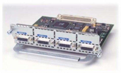 Hình 3 13 Module 4 cổng serial Module 4 cổng serial Hỗ trợ tổng lưu lượng 8Mbps có 4