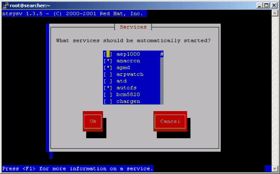 Hình Đặt các ứng dụng tự khởi động khi Linux khởi động Sau đó chọn System 1