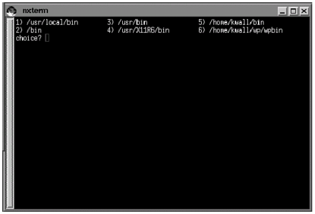 Nếu người dùng chọn hợp lệ lệnh ls được thực hiện kết quả được gửi 1