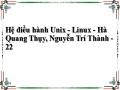Hệ điều hành Unix - Linux - Hà Quang Thụy, Nguyễn Trí Thành - 22