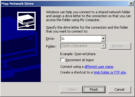 Hình D 5 Đặt tên ổ đĩa cho một ánh xạ ổ đĩa 4