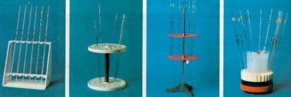 Hình 4 Các loại giá đỡ Pipét Hình 5 Quả bóp cao su Hình 6 Các loại ống trong 3