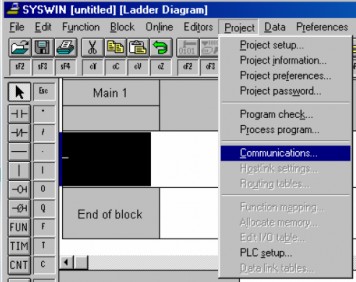 Hình 8 4 Khai báo cổng kết nối b Soạn thảo Theo LAD 1 Mở một file chương trình 5