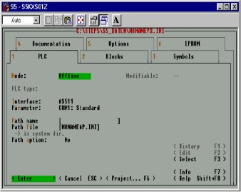Hình 8 12 Trang 1 PLC Trang 1 PLC như hình 8 12 Mode Chọn chế độ nối với PLC Online 3