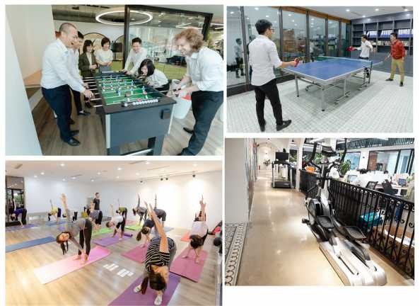 Hình 2 2 Phòng chơi bi lắc bóng bàn yoga gym Nguồn Phòng Hành chính – Nhân sự 1