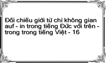 Đối Chiếu Giới Từ Auf/in Với Các Giới Từ Tương Đương Trong Tiếng Việt Nhìn Từ Góc Độ