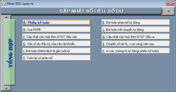 Hình ảnh 4 7 Phần hành phiếu kế toán của phần mềm Hình ảnh 4 8 Giao diện 3