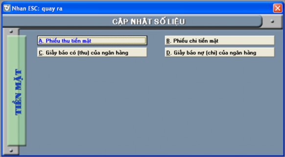 Hình ảnh 4 14 Phần hành lập phiếu chi tiền mặt của phần mềm Tương tự 5