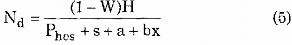 Ở đây N d số chuyến trong 1 ngày chuyến ngày H thời gian làm việc trong một 7