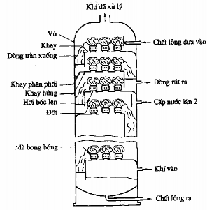 Hình 3 14 Sơ đồ tháp lọc sủi bọt 3 5 3 Phương pháp rửa khí ly tâm Thực tế 5