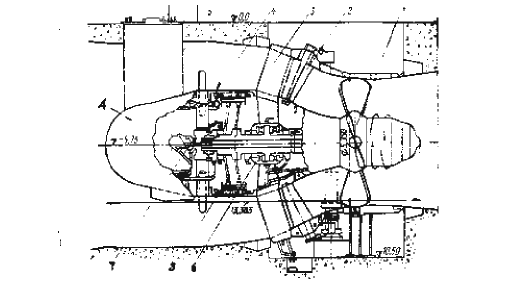 Hình 1 15 Turbine Capxun thuận nghịch hướng dòng CCHD 2 dạng hình côn thay đổi phù 6