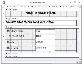 3 Hộp công cụ Toolbox Hình 4 10 Thiết kế Form Hộp công cụ là phương tiện chính 4