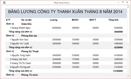 Hình 5 11 Các hàm và hằng thường dùng trong thiết kế báo biểu Các hàm thống 12