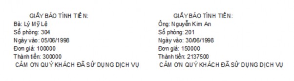 10 Tạo Table THISINHcó các field sau SoMay Number–Integer HoTen Text 35 Ca text 35 Không qui 1