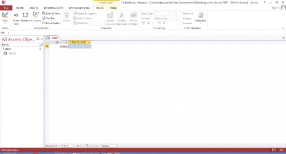 Hình 2 1 Tạo CSDL mới Trình tự để tạo một bảng như sau Bấm chọn thanh Create 10