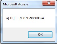 Hình 7 11 Kết quả khởi tạo mảng a 2 2 Module lớp Class Module Có thể xem Class 3