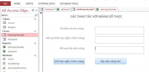 Giao diện trên bao gồm 03 Lable bạn đặt tên tùy ý Thuộc tính Text của mỗi Lable 1